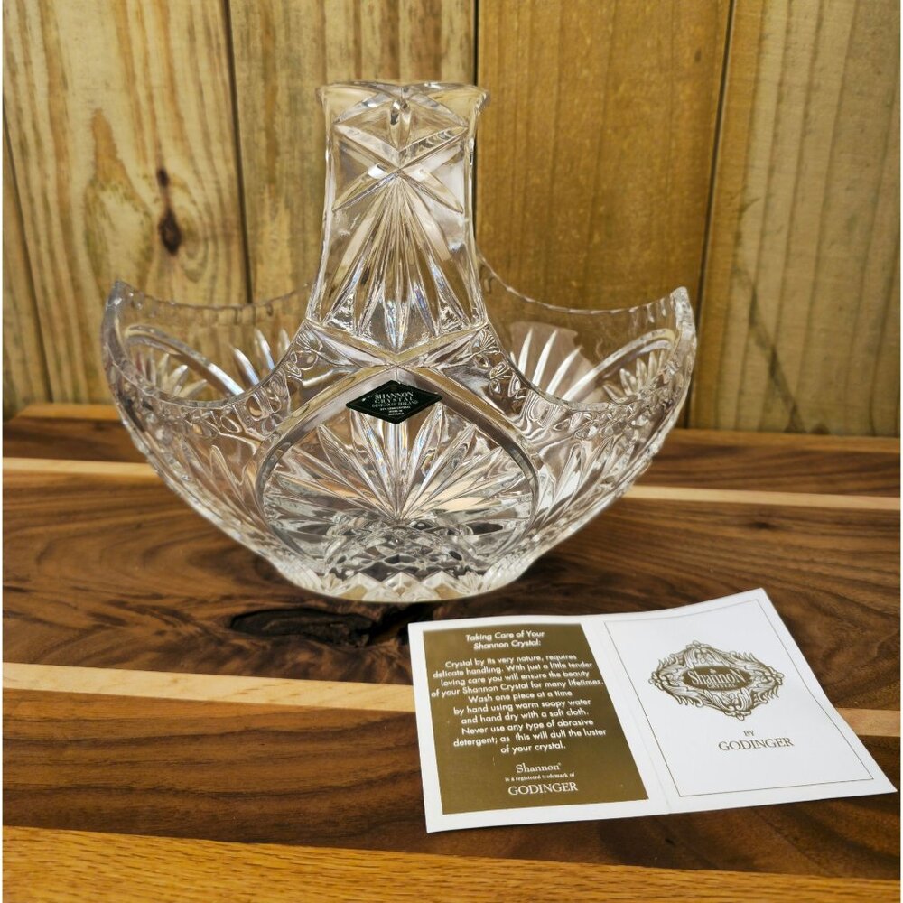 Shannon Crystal Basket Bowl